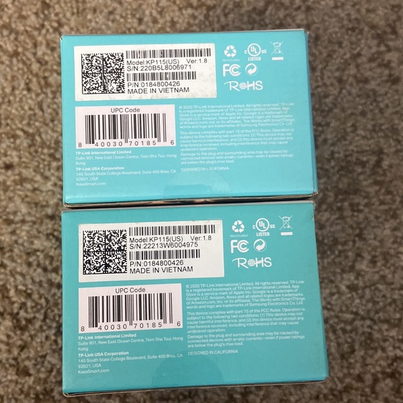 2pk Kasa Smart Wi-Fi Plug Slim‎ Energy Monitoring - Picture 12 of 14